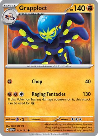 Grapploct 113 SV08 Surging Sparks - Common