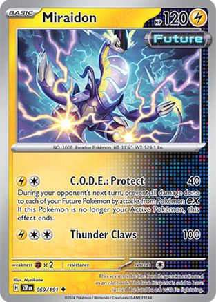 Miraidon 069 SV08 Surging Sparks - Uncommon