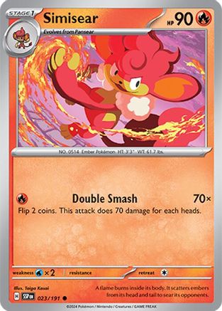 Simisear 023 SV08 Surging Sparks - Common