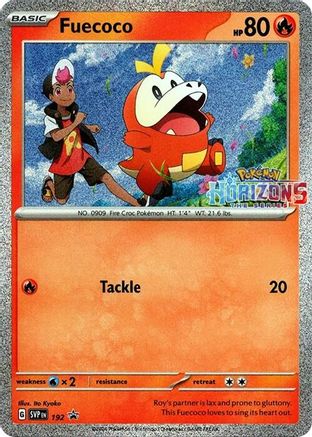 Fuecoco 192 SV Scarlet & Violet Promo Cards - Promo
