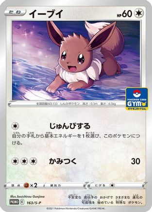 Eevee - 163/S-P (163/S-P) - SP Sword Shield Promos