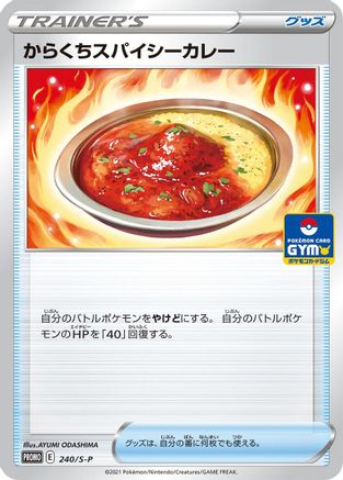 Spicy Seasoned Curry - 240/S-P (240/S-P) - SP Sword Shield Promos
