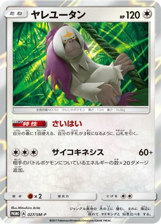 Oranguru - 027/SM-P (027/SM-P) - SMP Sun Moon Promos Holofoil
