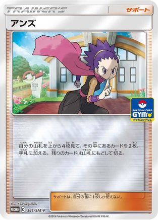 Janine - 341/SM-P (341/SM-P) - SMP Sun Moon Promos Holofoil