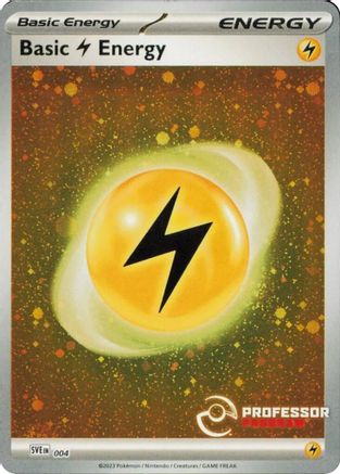 Lightning Energy (2023) 004 - Holofoil Professor Program Promos - Promo