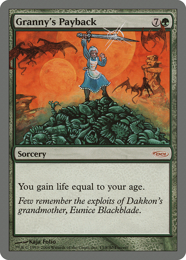 Granny's Payback (ARENA-) - Arena League 2004 Foil