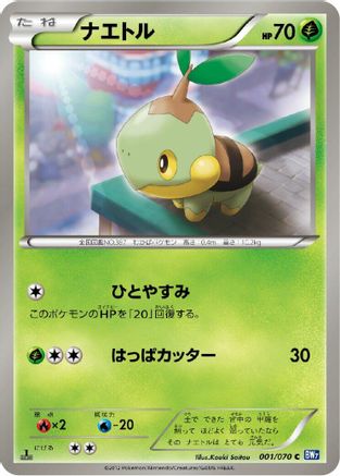 Turtwig (001/070) - BW7 Plasma Gale 1st Edition