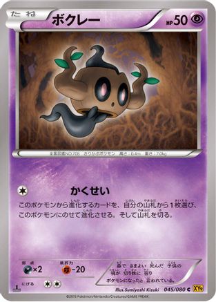 Phantump (045/080) - XY9 Rage of the Broken Heavens Unlimited