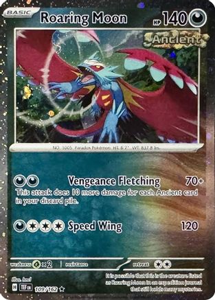 Roaring Moon (Cosmos Holo) 109/162 - Holofoil Miscellaneous Cards & Products - Rare