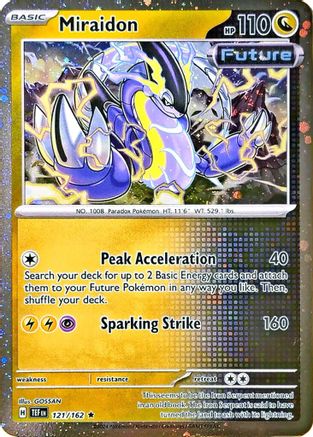 Miraidon (Cosmos Holo) 121/162 - Holofoil Miscellaneous Cards & Products - Promo