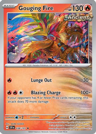 Gouging Fire 038/191 Deck Exclusives - Promo