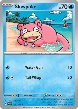 Slowpoke 018 SV Prismatic Evolutions - Common