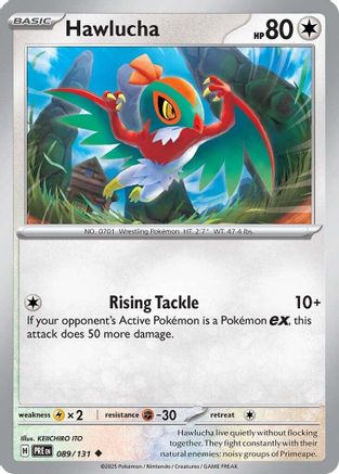 Hawlucha 089 SV Prismatic Evolutions - Uncommon