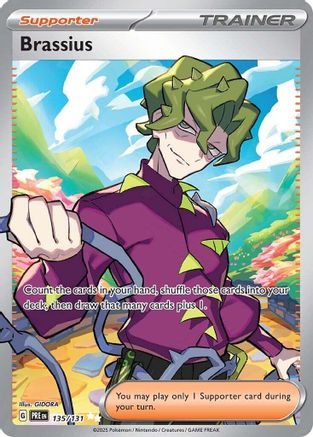 Brassius 135 - Holofoil SV Prismatic Evolutions - Ultra Rare