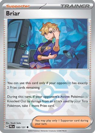Briar (Poke Ball Pattern) 100 - Holofoil SV Prismatic Evolutions - Uncommon
