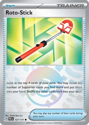 Roto-Stick (Poke Ball Pattern) 127 - Holofoil SV Prismatic Evolutions - Common