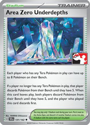Area Zero Underdepths 131 - Holofoil Prize Pack Series Cards - Uncommon