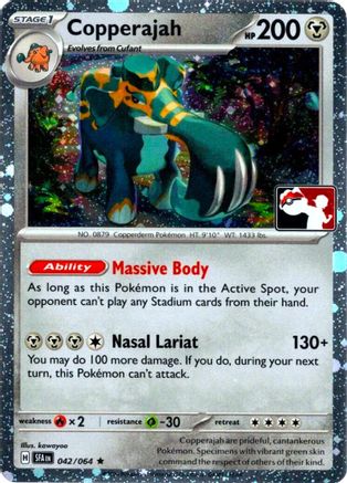 Copperajah (Cosmos Holo) 042/064 - Holofoil Prize Pack Series Cards - Rare