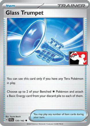 Glass Trumpet 135 - Holofoil Prize Pack Series Cards - Uncommon