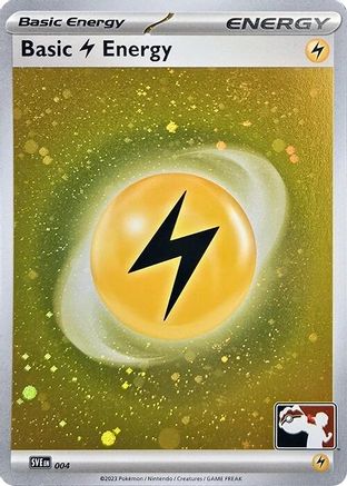 Basic Lightning Energy (Cosmos Holo) 004 - Holofoil Prize Pack Series Cards - Common