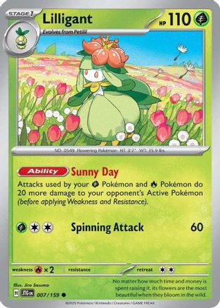 Lilligant 007 SV09 Journey Together - Common