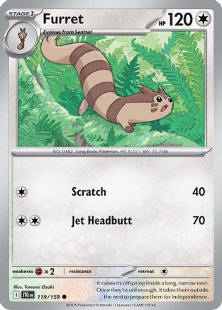 Furret 119/159 SV09 Journey Together - Common