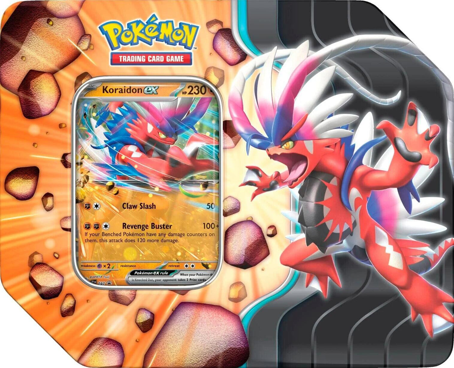 Slashing Legends Tin (Koraidon ex)