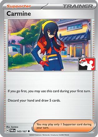 Carmine 145 Prize Pack Series Cards - Uncommon