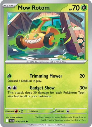 Mow Rotom 009 SV10 Destined Rivals - Common