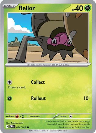 Rellor 024 - Reverse Holofoil SV10 Destined Rivals - Common