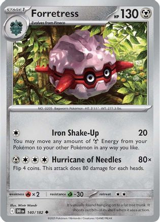 Forretress 140 SV10 Destined Rivals - Uncommon