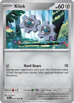 Klink 061 SV Black Bolt - Common