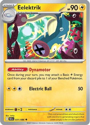 Eelektrik 031 SV Black Bolt - Uncommon