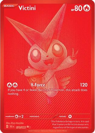 Victini 171/086 - Holofoil SV Black Bolt - Black White Rare