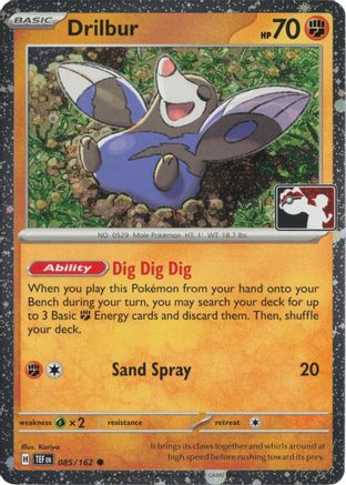Drilbur 085 - Holofoil Prize Pack Series Cards - Common