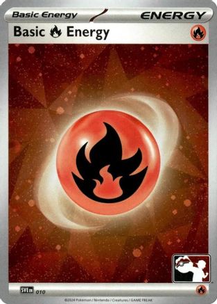 Basic Fire Energy (Cosmos Holo) 010 - Holofoil Prize Pack Series Cards - Common