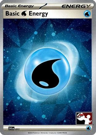 Basic Water Energy (Cosmos Holo) 011 - Holofoil Prize Pack Series Cards - Common