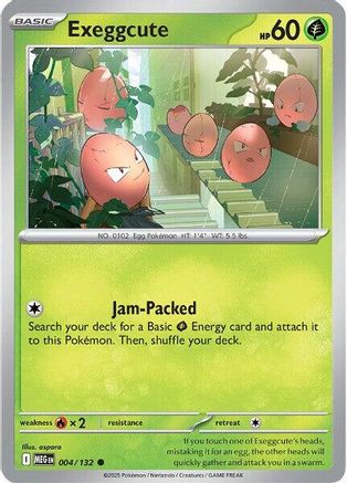 Exeggcute 004 ME01 Mega Evolution - Common