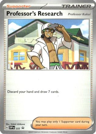 Professor's Research 222 SV Scarlet & Violet Promo Cards - Promo