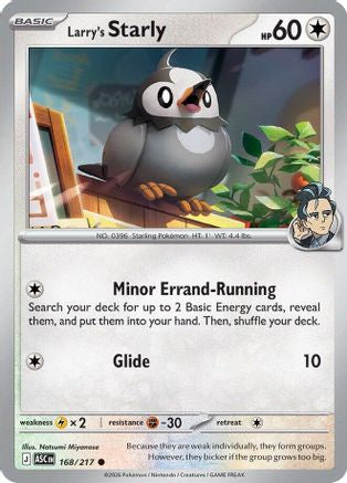 Larry's Starly 168 ME Ascended Heroes - Common