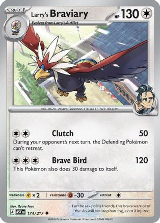 Larry's Braviary 174 ME Ascended Heroes - Uncommon