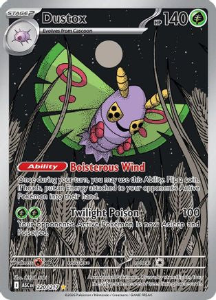 Dustox 220/217 - Holofoil ME Ascended Heroes - Illustration Rare