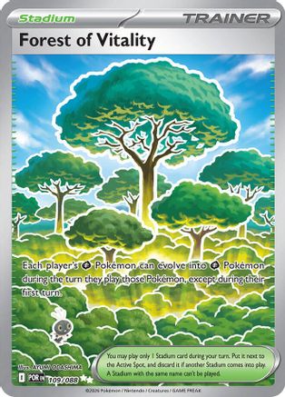 Forest of Vitality 109 - Holofoil ME03 Perfect Order - Ultra Rare