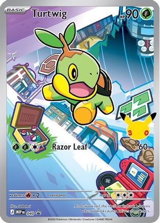 Turtwig 040 - Holofoil ME Mega Evolution Promo - Promo