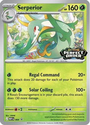 Serperior 064 ME Mega Evolution Promo - Promo