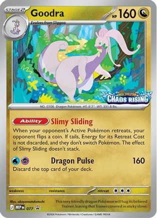 Goodra 077 - Holofoil ME Mega Evolution Promo - Promo