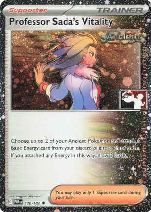 Professor Sada's Vitality (Cosmos Holo) 170/182 - Holofoil Prize Pack Series Cards - Uncommon