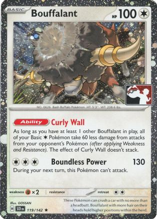 Bouffalant (Cosmos Holo) 119/142 - Holofoil Prize Pack Series Cards - Rare