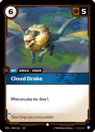 Cloud Drake (048/166) - Vendetta Foil
