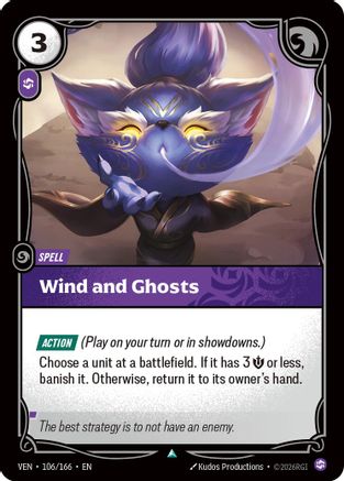 Wind and Ghosts (106/166) - Vendetta Foil